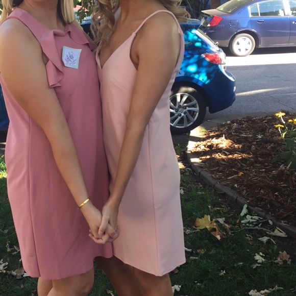 The Vanity Room | Beautiful Pale Pink Dress | Size S - Picture 5 of 5